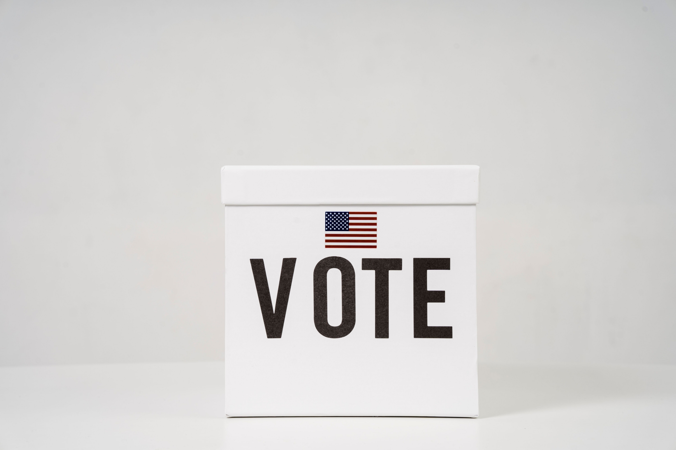 https://www.pexels.com/photo/white-ballot-box-on-white-background-5926273/